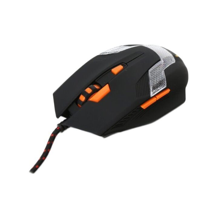 Omega Gaming Mouse Wired Optical 2400 Dpi Shifting Model V-2400 Gaming Mouse Pad Included