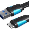 Omega Καλωδιο Flat Usb 2.0v Micro B Usb