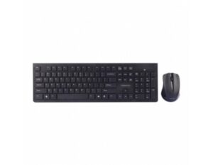 Omega Pyxis Wireless Set Keyboard And Optical Mouse Black Okm069 With Nano Receiver 10m Range