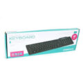 Omega Slim Keyboard Usb Black Με Ελληνικους Χαρακτηρες OK05TGR