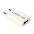 Omega Usb Μετασχηματίστης 5v/1a Σε Slim