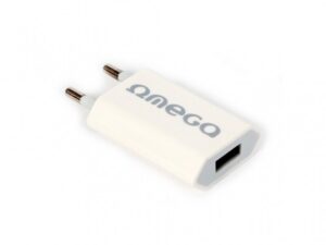 Omega Usb Μετασχηματίστης 5v/1a Σε Slim