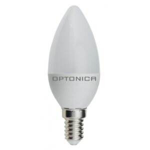 Optonica LED Λάμπα Candle C37 1460 6W 6000K E14 480lm