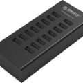 Orico USB 2.0 Hub 16 Θυρών με σύνδεση USB-A Θύρα Φόρτισης & Εξωτερική Παροχή Ρεύματος
