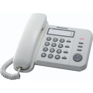 Panasonic Τηλέφωνο Λευκό Model Kxts520ex Eu