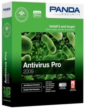 Panda Antivirus Pro 2009 - Box 3 Licenses