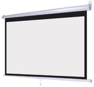 Πανί Βιντεοπροβολέα Ηλεκτρικό 120x220cm Projector Screen - MTS-100/16:9 Box