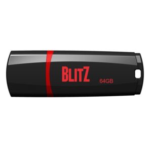 Patriot Blitz USB3.0 64GB Pen Cap Black Blister PS001265 PSF64GBLZ3BUSB