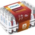Philips 24 Pack Alkaline Batteries AAA Power 1.5V LR6/AAΑ