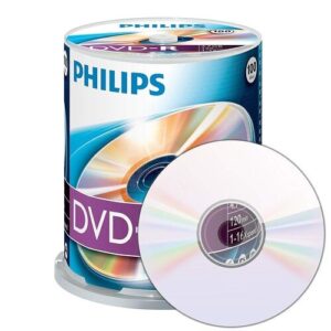 Philips Dvd+R X16 Pack100+20 Free Spindle