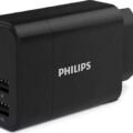 Philips Φορτιστής Τοίχου 2x USB 17W DLP2620-12