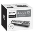 Philips Industrial Αλκαλικές Μπαταρίες AAA LR03 1.5V 10τμχ