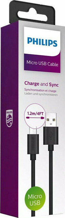 Philips Καλώδιο USB 2.0 σε micro USB