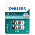 Philips USB Flash Drive Vivid Edition USB 3.0 32GB FM32FD00D/00 - 2 Pack