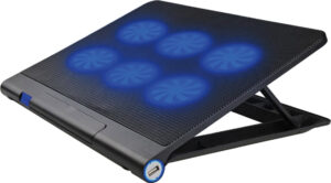 Platinet Cooling Pad για Laptop 10"- 17.3" με 6 Ανεμιστήρες και Φωτισμό