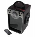 Portable Speaker with Control 10W Rms Black-Silver MS-126BT