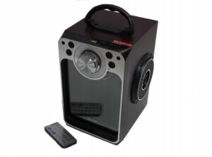 Portable Speaker with Control 10W Rms Black-Silver MS-126BT