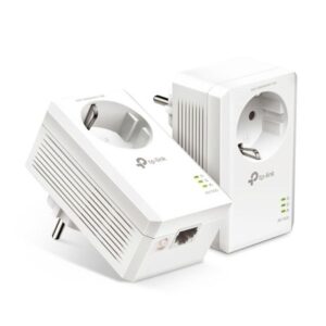 Powerline TP-Link TL-PA7017P Kit v4 AV1000 Gigabit Passthrough Starter Kit
