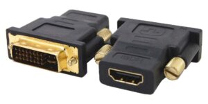 Powertech αντάπτορας DVI-I αρσενικό σε HDMI θηλυκό μαύρος
