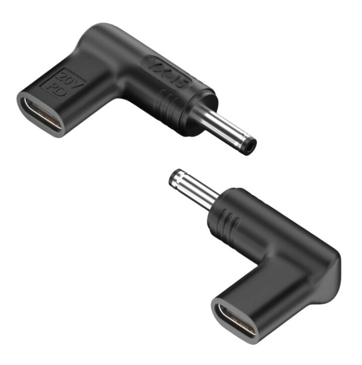 Powertech Αντάπτορας Τροφοδοσίας YX-15 USB-C σε Asus 4x1.35mm Μαύρο