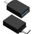 Powertech αντάπτορας USB 3.0 σε USB Type-C μαύρος