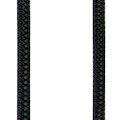 Powertech Braided USB 2.0 Cable USB-C male - USB-A male Μαύρο 1m