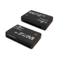 Powertech Card Reader All in one USB 480Μbps LED μαύρο