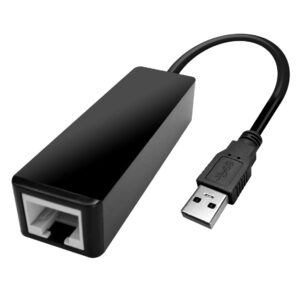 Powertech Converter USB 2.0 σε Gigabit Ethernet LAN 0.2m Black