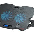Powertech Cooling Pad for Laptop up to 15.6" with 2 Fans and Lighting