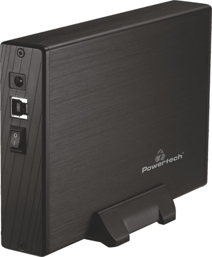 Powertech εξωτερική θήκη για HDD 3.5'' με βάση USB 3.0 έως 4TB