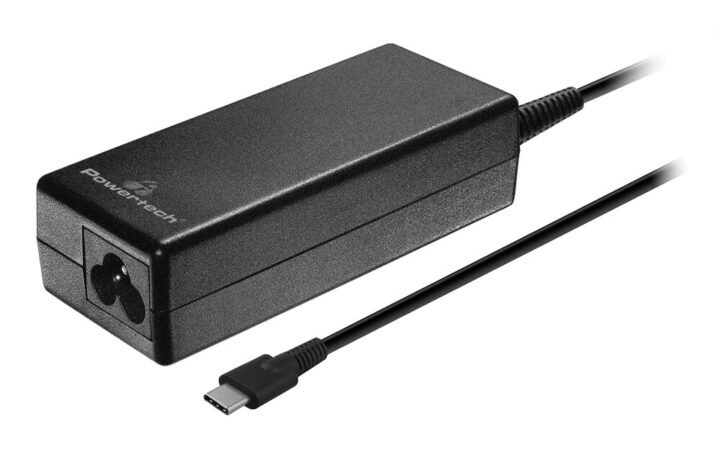 Powertech Φορτιστής Laptop USB-C Pd 3.0 Universal 65w Μαύρο
