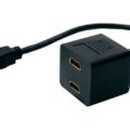 Powertech HDMI Splitter 19pin male 2x Female Gold copper