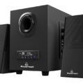 Powertech ηχεία Premium sound 16W USB/SD/FM/BT with remote control μαύρα