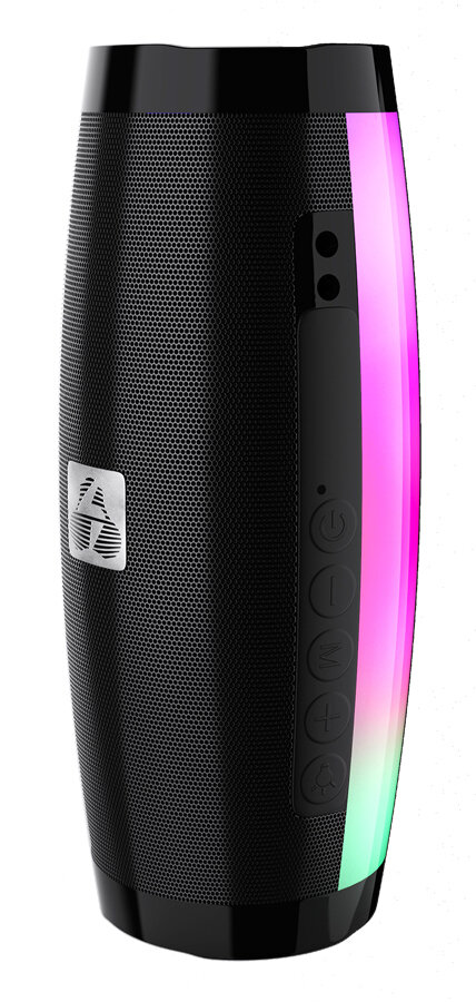 Powertech Ηχείο Bluetooth 10W με Ραδιόφωνο και Διάρκεια Μπαταρίας έως 3 ώρες, μαύρο