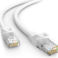 Powertech καλώδιο δικτύου, Cat 6 U/UTP, CCA, 250Hz, 5m, λευκό