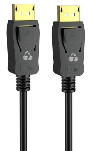 Powertech καλώδιο DisplayPort 1.4V copper 8K 1.5m μαύρο