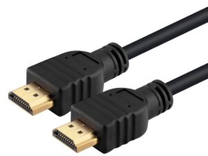 Powertech καλώδιο HDMI CCS Gold plated 1m μαύρο