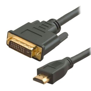 Powertech Καλώδιο Hdmi Σε Dvi 24+1 Dual Link Μαυρο 1.5m