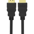 Powertech καλώδιο HDMI male σε HDMI male 1m Μαύρο