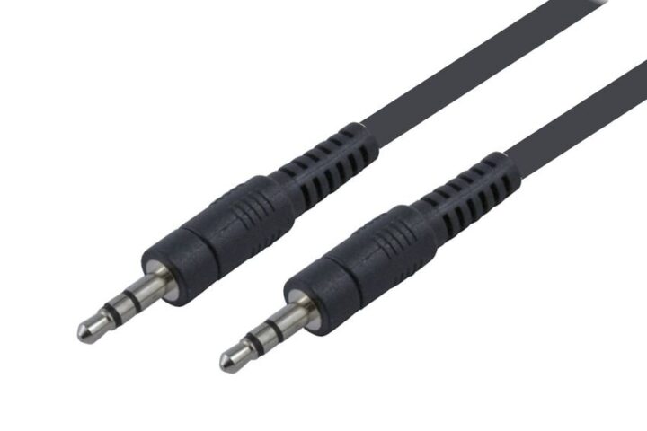 Powertech Καλώδιο Jack Stereo σε Jack Stereo 3.5mm Nickel Μαύρο 1.5m