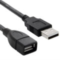 Powertech Καλώδιο Προέκτασης USB 480Mbps 1.5m Μαύρο