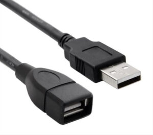 Powertech Καλώδιο Προέκτασης USB 480Mbps 1.5m Μαύρο