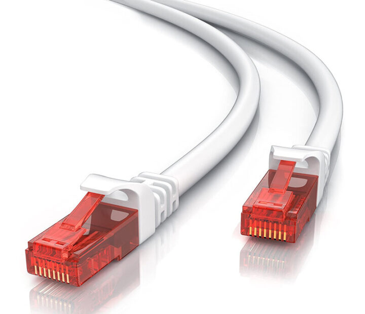Powertech καλώδιο U/UTP Cat 6 CCA 24AWG 0.5mm 5m γκρι