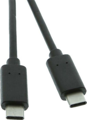 Powertech Καλώδιο USB-C 1m Μαύρο CAB-UC009