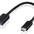 Powertech καλώδιο USB-C σε USB 3.1 θηλυκό OTG 0.20m μαύρο