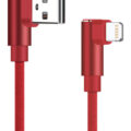 Powertech Καλώδιο USB σε Lightning game 90 copper 1m κόκκινο