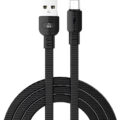Powertech καλώδιο USB σε Micro USB armor 15W 3A 1m μαύρο