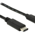 Powertech Καλώδιο USB Type-C σε USB Micro 1m μαύρο