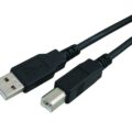 Powertech καλώδιο USB σε USB Type Β copper 3m μαύρο