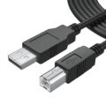 Powertech καλώδιο USB σε USB Type Β copper 5m μαύρο